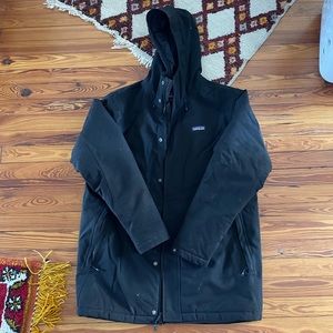 Patagonia Black Lone Mountain Parka Size M